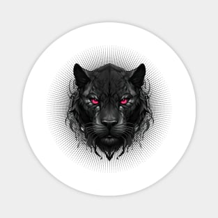 Ghothic Panther Magnet